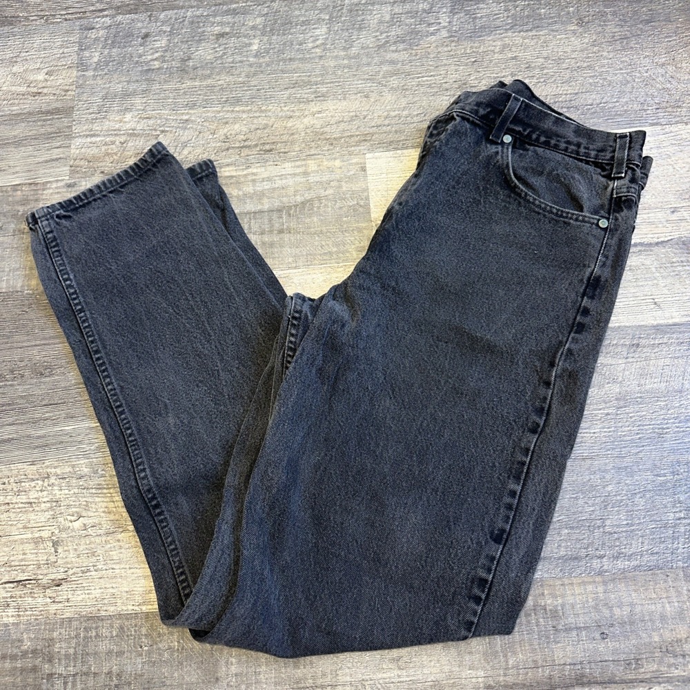 Vintage Carhartt B17‎ PTX Carpenter Jeans Mens 38X36 Black Faded Distressed Y2K